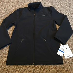 New Boys Youth XL 18/20 Spyder Coat Jacket Black